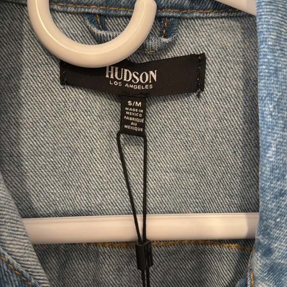 π NEW π Hudson Jeans β’ Jean Jacket β’ Size S/M - Picture 9 of 12